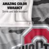 The Ohio State University Blanket, 50"x60" Gray Camo Silky Touch Super Soft Throw Blanket view 4