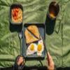Coghlans Camp Cutlery Set  Lightweight, Durable & Eco-Friendly  Wheat Straw Bio-Infused  Full-Sized Knife, Fork & Spoon with Carabiner  BPA-Free, Dishwasher Safe Camping Utensils view 3
