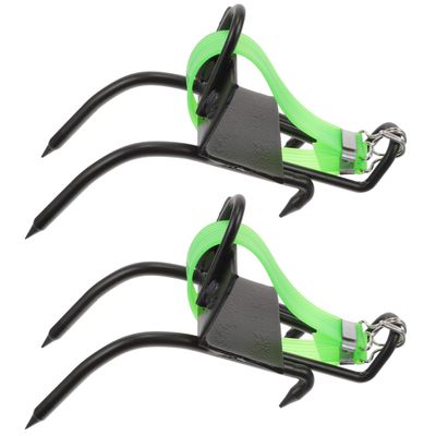 Levemolo Tree Climbing Spikes Shoes with Non-Slip Ankle Buckles Durable Steel Climbing Gear for Outdoor Arborist Work and Recreational Tree Climbing