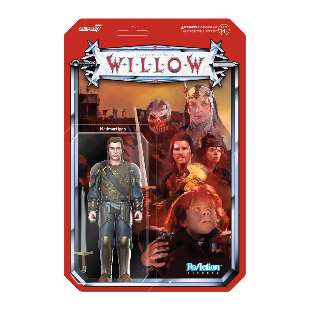 Super7 Willow Madmartigan - 3.75" Willow Action Figure with Accessory Classic Movie Collectibles and Retro Toys
