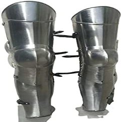 BLACK SKY NAUTICALS Medieval LARP Armor Full Leg Guard for Halloween Armor Costume
