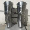 BLACK SKY NAUTICALS Medieval LARP Armor Full Leg Guard for Halloween Armor Costume view 2