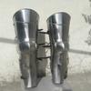 BLACK SKY NAUTICALS Medieval LARP Armor Full Leg Guard for Halloween Armor Costume view 3