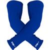 1 Pair Nxtrnd Compression Arm Sleeves for Men, Breathable Football, Basketball, Baseball Accessory, Adult & Kids (Large, Blue) view 1