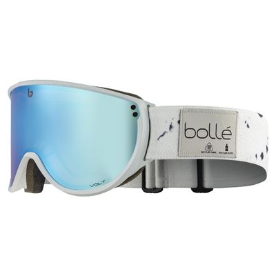 Boll - ECO BLANCA, Ice White Matte, Volt Ice Blue Cat 3, Small, Goggles, Feminine, Adult