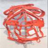SHOWMEN CRAFT Nylon Horse Driving Harnesss For Single Horse In Red/White With Diamonte Browbnd Bridle (FULL) view 2