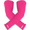 1 Pair Nxtrnd Compression Arm Sleeves for Men, Breathable Football, Basketball, Baseball Accessory, Adult & Kids (Large, Pink) view 1