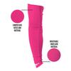 1 Pair Nxtrnd Compression Arm Sleeves for Men, Breathable Football, Basketball, Baseball Accessory, Adult & Kids (Large, Pink) view 3