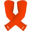 1 Pair Nxtrnd Compression Arm Sleeves for Men, Breathable Football, Basketball, Baseball Accessory, Adult & Kids (Large, Orange) view 1