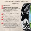 Country Brook Design - Black Hawaiian Polyester Webbing (1 Inch, 50 Yards) view 3