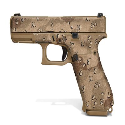Decal Grip for Glock 19X / Glock 45 (Desert Camo)
