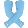 1 Pair Nxtrnd Compression Arm Sleeves for Men, Breathable Football, Basketball, Baseball Accessory, Adult & Kids (Medium, Columbia Blue)