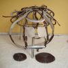 SHOWMEN CRAFT Beige/Brown Synthetic Nylon Horse Driving Harness For Single Horse (SHETLAND) view 4