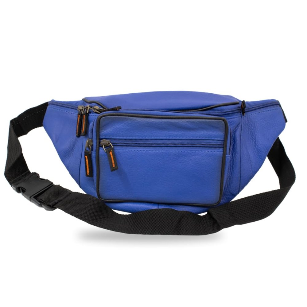 Women Men Fanny Pack Belt Bag Zipper Waist Pouch Casual Outdoor Travel Crossbody Shoulder Purse