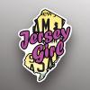 Jersey Girl | New Jersey | State Shape |Great Gift Idea|Decal Sticker|2 Pack|5 Inch Stickers|S11855 view 1