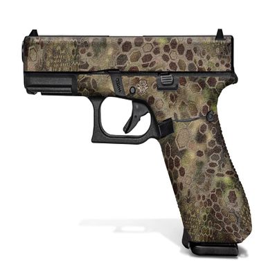 Decal Grip for Glock 19X / Glock 45 (Cryptic Camo - Camo Colors)