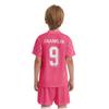 ORKY Kid Customize Soccer Jersey, Quick Dry Sublimation Boy Futbol Shirt Short Set, Personalize Name Girl Team Uniform Freeze(Pink160cm) view 2