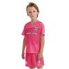 ORKY Kid Customize Soccer Jersey, Quick Dry Sublimation Boy Futbol Shirt Short Set, Personalize Name Girl Team Uniform Freeze(Pink160cm) view 3