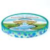 Country Brook Design - Blue April Blossoms Polyester Webbing Closeout (5/8 Inch, 20 Yards) view 1