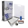 Blue Coolers Unique Cooler Accessory Kit (Includes Divider/Cutting Board, Basket, Lock, Light, & Plug) (100/110 Accessory Kit) view 1