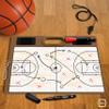 Basketball Dry Erase Board for Coaches 15x10.5 Double Sided Whiteboard Coaching Board Equipment Includes 2 White Board Markers for The Basketball Accessories The Perfect Coach Gifts view 3