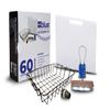 Blue Coolers Unique Cooler Accessory Kit (Includes Divider/Cutting Board, Basket, Lock, Light, & Plug) (60 Quart Accessory Kit) view 1