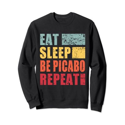 Personalized Name Eat Sleep Be Picabo Sweatshirt