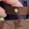 Chunful 6 Pcs Halter Breakaway Replacement Strap Breakaway Halter Replacement Straps Horse Leather(Brown) view 4