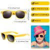 MIAHART 40 Packs Kids Sunglasses Neon Colors Party Favors for Boys and Girls Summer Beach Pool Birthday Graduation Party Gifts view 3
