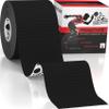 Wrist Wraps 1p - Orange Bundle with Kinesiology Tape 1p - Black view 3