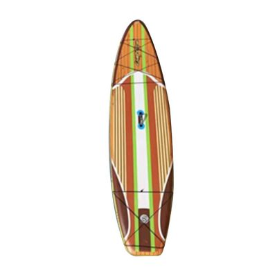 Soft Top Foam 10.5ft Stand Up Inflatable Paddle Boards | for Beginners and All Levels | Includes Leash and Multiple Fin Options Brown