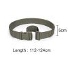 50 Rounds 556/762 Ammo Shell Holder Belt for 308 Cal. 30-30 30-06 .762 AK Shell Bandolier Cartridge Belt Carrier Tactical Hunting Shooting Accessory Green view 4