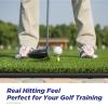 Golfguru Golf Mat, 5x4ft 21mm Dense Elite Golf Hitting Mats Practice with 10 Balls, 9 Tees, Heavy Duty Artificial Hitting Training Matt for Backyard Driving Chipping Indoor Outdoor Simulators view 3
