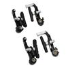 TEKTRO RX1 Mini-V Brake Cyclocross Brake Set (Front+Rear), Black, MH2652 view 3