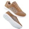 DUOYANGJIASHA Womens Sneakers Walking Shoes Comfortable Non Slip Tennis Shoes Breathable Lightweight Footwear for Casual Work Khaki view 1
