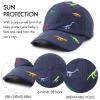 JANGANNSA Dinosaur Boys Girls Caps Embroidery Baby Baseball Caps Cotton Infant Toddler Kids Hat Spring Summer Autumn 2-6Y (Navy Dinosaur, 2-6 Years) view 4