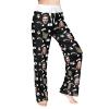 Custom Cat Printed Pajama Pants for Women, Personalized Family Face Photo Sleepwear Bottoms for Cats Lover Dog Owner Mom view 2