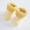 Baby Sock For Winter Warm Socks Toddlers Boys Girls Children Socks Princess Socks Floor First (Yellow, 6-12 Months) view 2