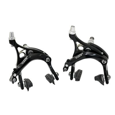 TEKTRO R359 Dual Pivot Caliper Brake Set 39-54mm Designed for 32C Tire, Black, MH2656