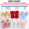 Baby Sock For Winter Warm Socks Toddlers Boys Girls Children Socks Princess Socks Floor First (White, 0-6 Months) view 4