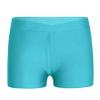 renvena Girls Basic Athletic Yoga Sports Dance Shorts Hot Pants Dancing Bike Pants Workout Dancing Bottoms Blue Green 5-6 Years view 1