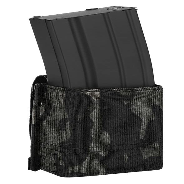KRYDEX 5.56 Magazine Pouch,MOLLE Mag Holder with Quick Release Magazine Pouch Insert (MCBK)