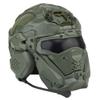 Airsoft Helmet, All-in-One Design Built-in Detachable Tactical Headset Anti-Fog Fan Shade Sliding Goggles,Paintball CS Cosplay Helmet view 2
