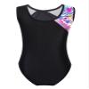Fldy Gymnastic Leotards for Girls Kids Sparkly Diamond Tank Top Leotard Ballet Dance One Piece Outfit Colorful Heart 8 view 2