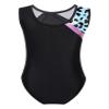 Fldy Gymnastic Leotards for Girls Kids Sparkly Diamond Tank Top Leotard Ballet Dance One Piece Outfit Leopard 10 view 2