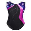 Fldy Gymnastic Leotards for Girls Kids Sparkly Diamond Tank Top Leotard Ballet Dance One Piece Outfit Navy,blue 10 view 1