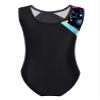 Fldy Gymnastic Leotards for Girls Kids Sparkly Diamond Tank Top Leotard Ballet Dance One Piece Outfit Cyan 8 view 2
