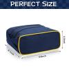 Oudain 1 Pcs Hockey Tape Accessory Bag Large Capacity Bag with Double Zipper for Tape Wax Scissors Repair Kit Office Hockey Supplies view 2