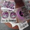 Custom DTF Transfers GLITTER FILM/Direct to Film Prints/Full color HD on transparent film designs for T-shirts, pillows, blankets, Lunchboxes, and other soft fabric items (Regular, 4 X 4) view 3