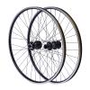 27.5 Inch Bicycle Mountain Bike Wheel Set, Aluminum Alloy Rim Disc Brake MTB Wheelset, Quick Release Front Back Wheels Black Bike Wheels view 1